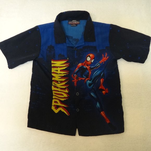 MARVELS SPIDER-MAN KIDS 6X SHIRT - Picture 1 of 6
